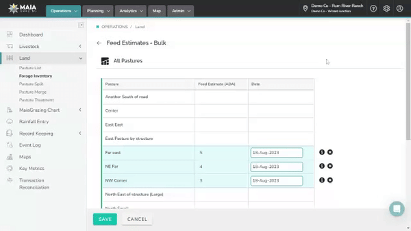 Bulk Observation Tips