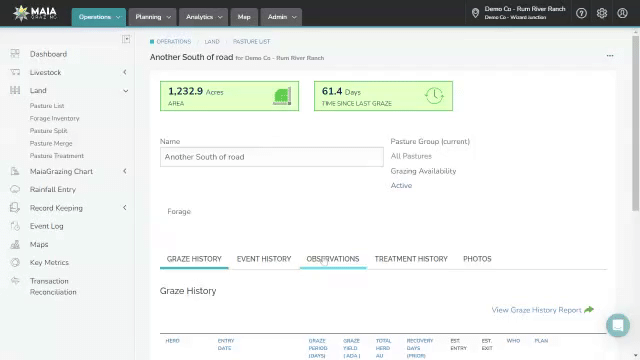Pasture Observation 2